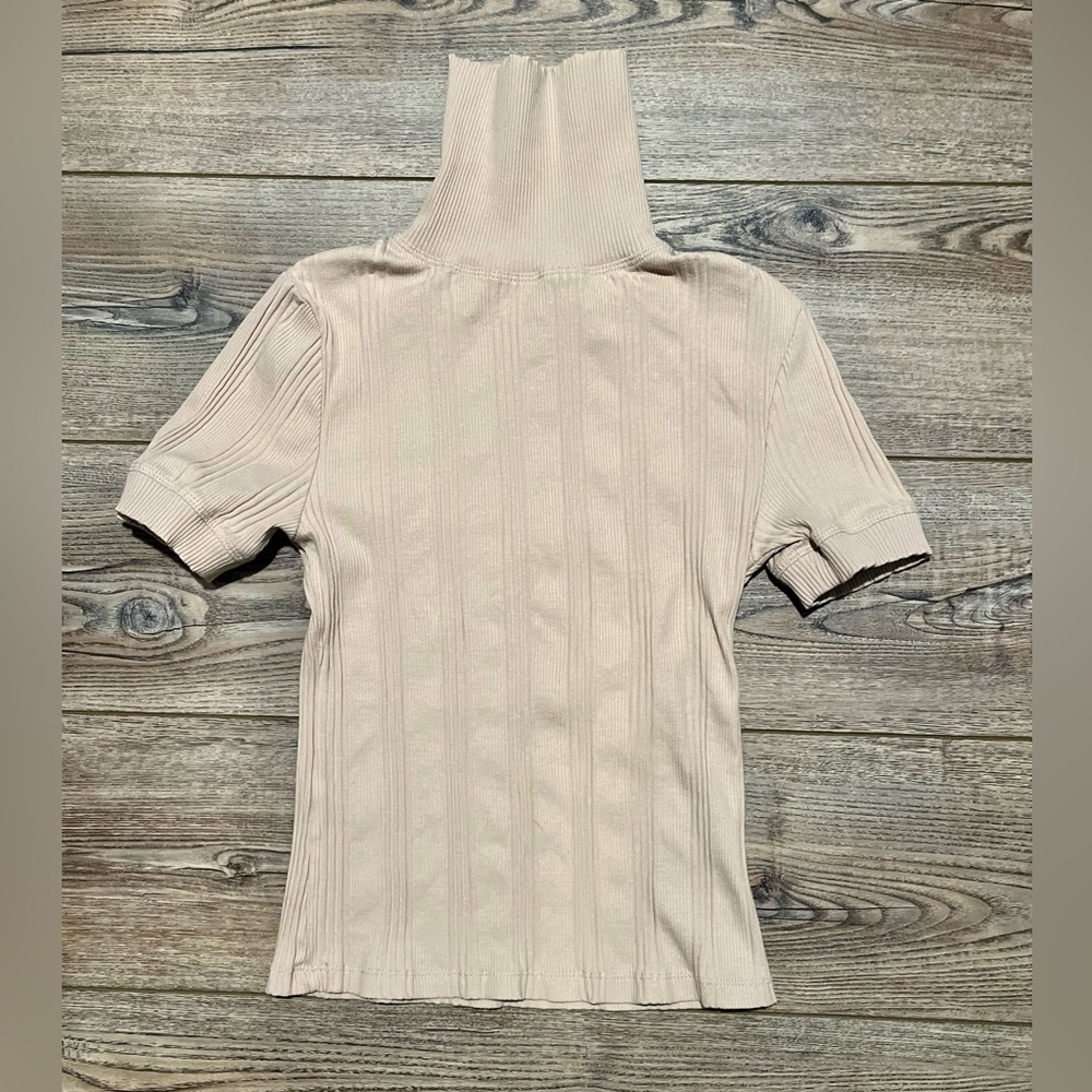 Zara rose beige shirt